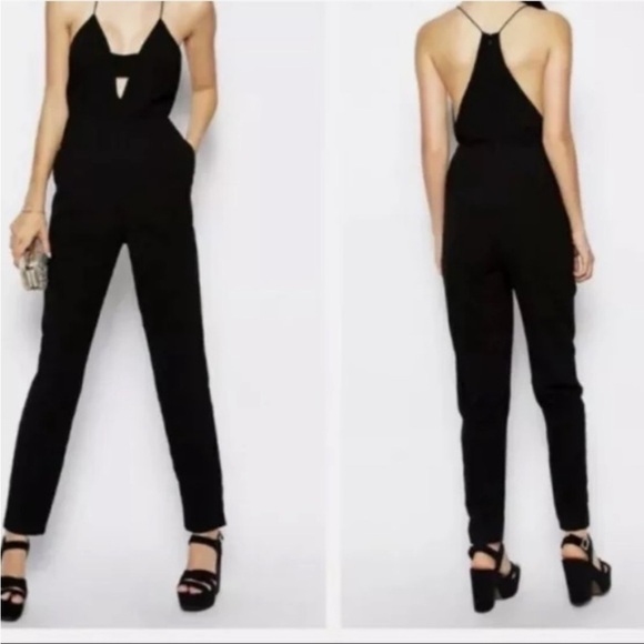 Finders Keepers Black Midnight Cut Out Jumpsuit - Picture 1 of 11